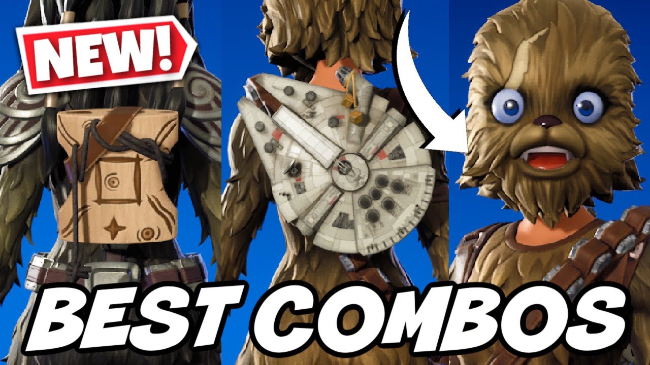 BEST COMBOS FOR *NEW* WOOKIE TEAM LEADER SKIN (CHAPTER 6 SEASON 3 BATTLE PASS)! - Fortnite