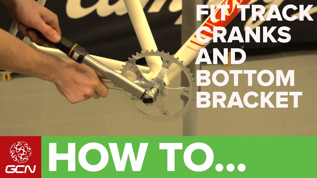 How To Fit Campagnolo Track Cranks And Bottom Bracket - GCN's Maintenance Mondays