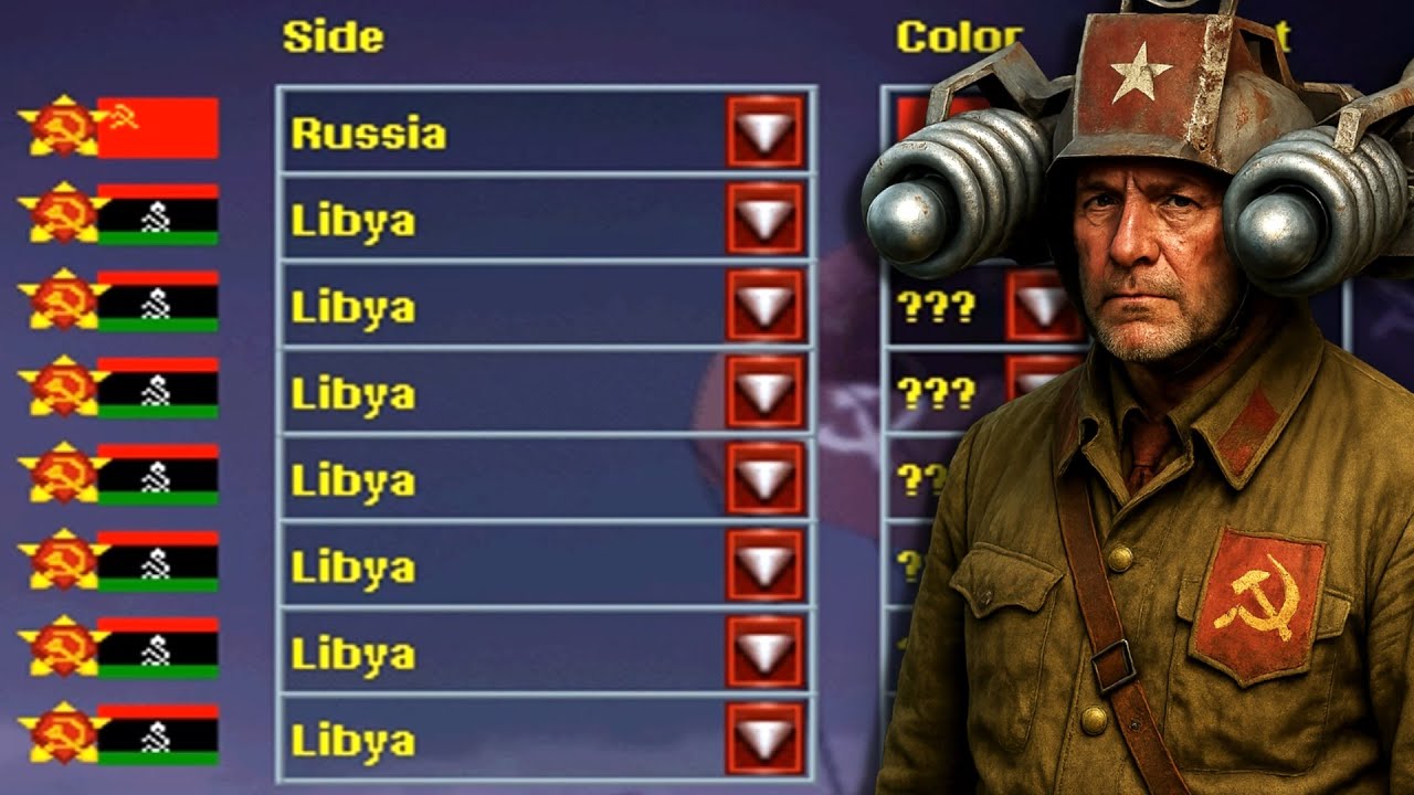 Red Alert 2 | Russia vs Libya! | (NO SUPERWEAPONS!)