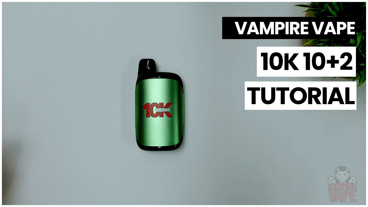 Инструкция по использованию предварительно заправленного картриджа Vampire 10k