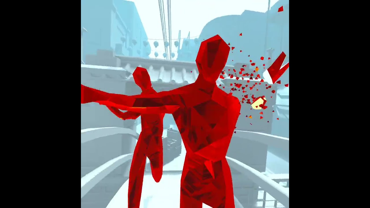 I aint gonna lie i struggled a bit...😅SuperHot VR 