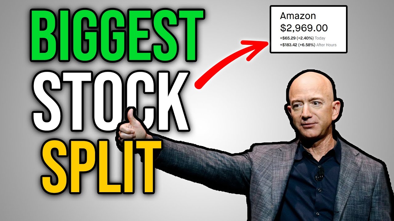 Amazon's Biggest Stock Split in History | BUY NOW!