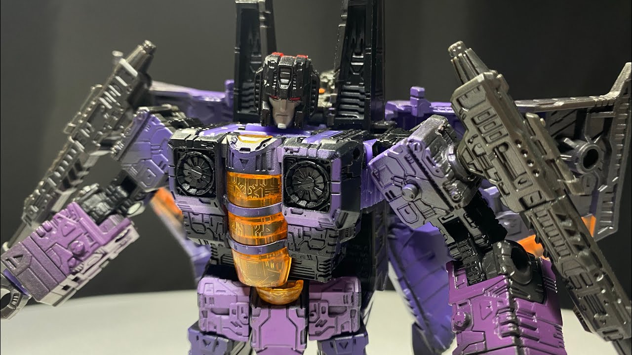 Netflix Transformers War For CyberTron Voyager Class Hotlink Video Review