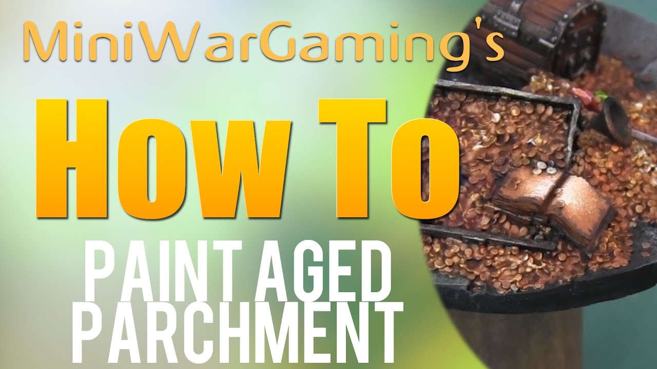 How To: Paint Aged Parchment