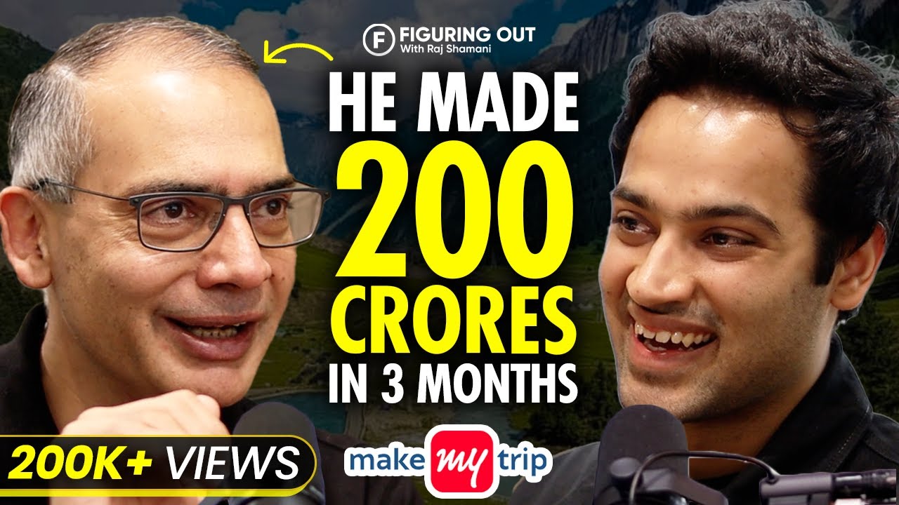 Building A PROFITABLE Business In India Ft. MakeMyTrip Founder Deep Kalra | Raj Shamani | FO 94