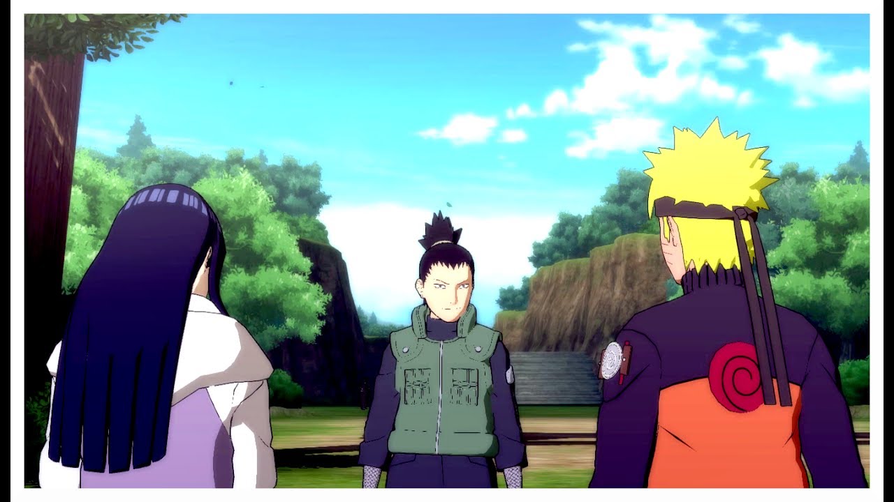 Naruto and Hinata visit Neji's Grave - Hanabi and Hinata Bond  - Naruto Shippuden  Ninja Storm 4