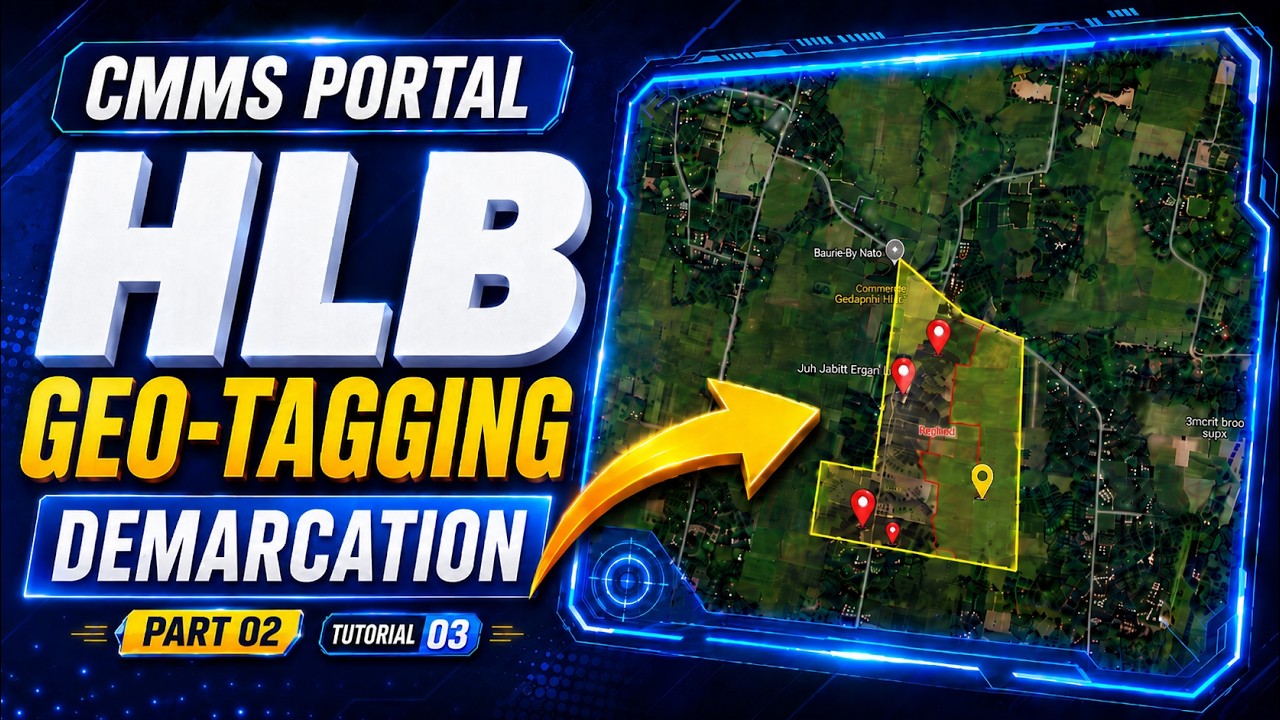 03 Part 02 HLB Carving, Mapping & Geo-Tagging | Census 2027 training | CMMS census 2027