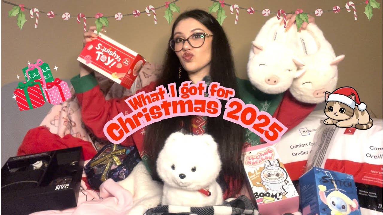 What I got for Christmas 2025!!! 🎄☃️🎁🤍