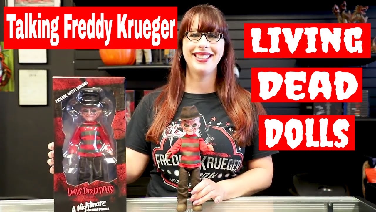 Living Dead Doll A Nightmare On Elm Street: Talking Freddy Krueger
