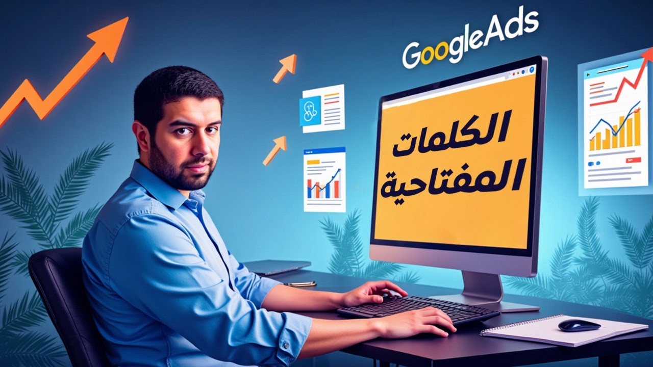 الكلمات المفتاحية في اعلانات جوجل