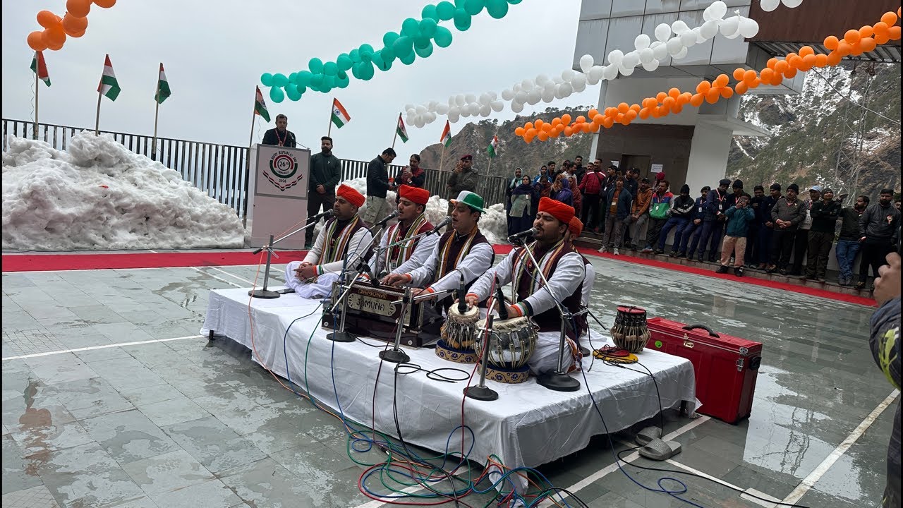 26 जनवरी वैष्णो देवी से live bhajan