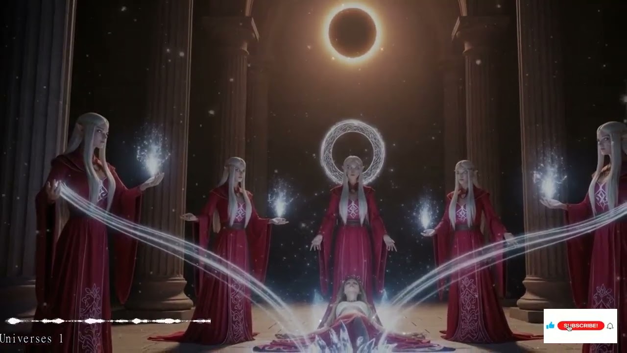 Celestial Radiance Flowing Through Sacred Frequencies For Deep Chakra Balance And Infinite Cosmic Pe