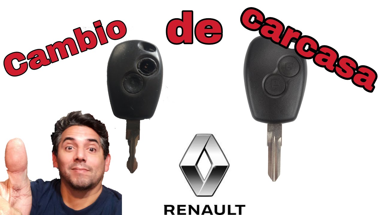 CAMBIO DE CARCASA DE LLAVE RENAULT