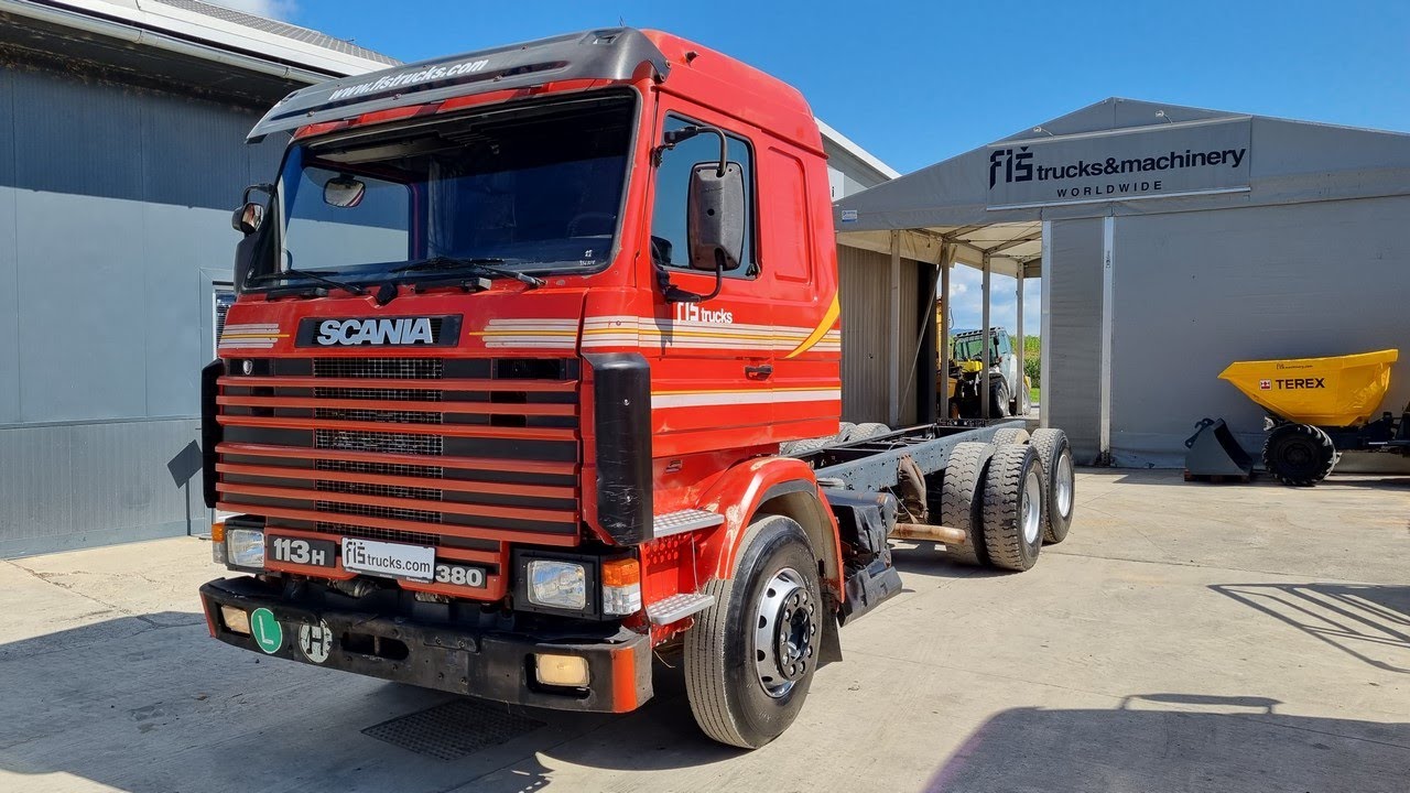 SCANIA 113 H 380 6X2 10 tyres - FI&Scaron; TRUCKS SLOVENIA