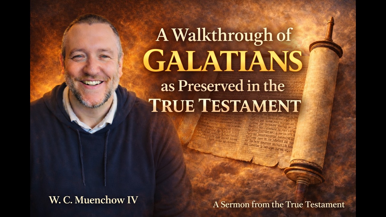 Walking Through True Testament Galatians: A Marcionite Perspective