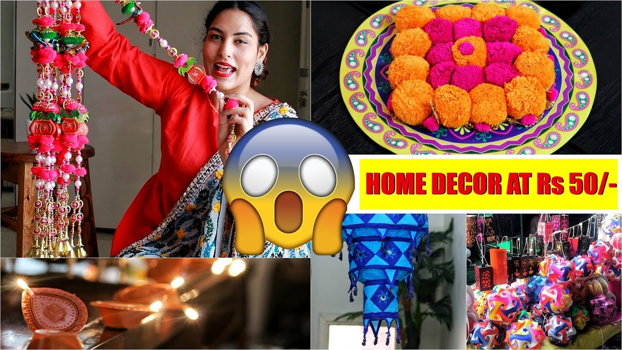 Huge SADAR BAZAR HAUL : Wholesale Home Decor | DIWALI 2018 | StyleMeUpWithSakshi