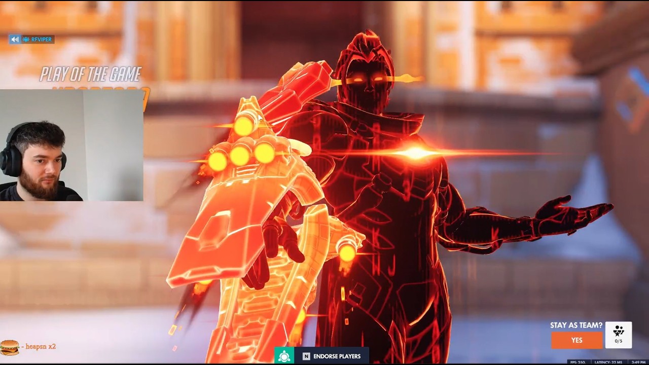Overwatch Human Aimbot Dafran Decimating Whole Enemy Team As Emre -POTG-