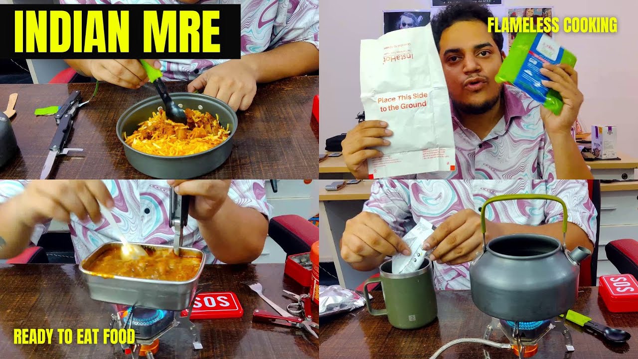 24 Hours Emergency Food Pack for Camping and Trekking | INDIAN MRE