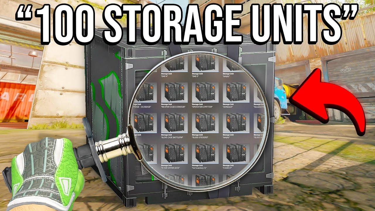 I have too many CS2 storage units..