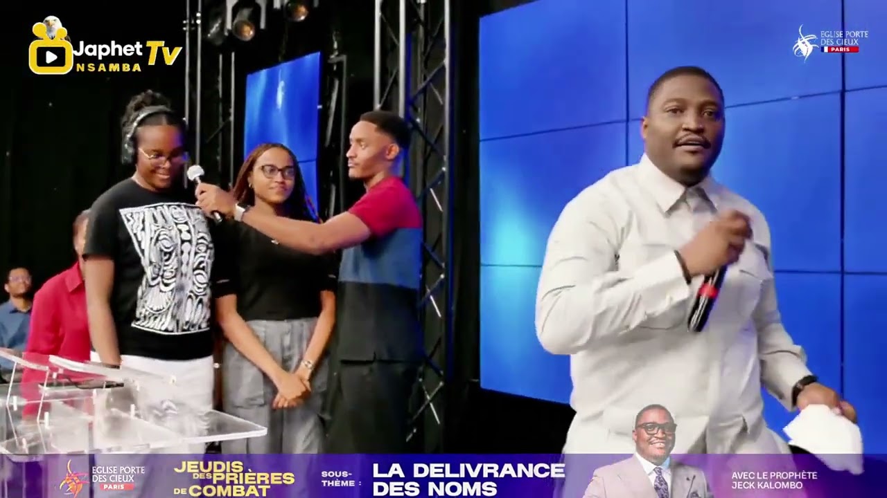 💥 𝐈𝐍𝐂𝐑𝐎𝐘𝐀𝐁𝐋𝐄 !! CHOC 𝐒𝐄𝐑𝐕𝐈𝐂𝐄 𝐏𝐑𝐎𝐏𝐇𝐄́𝐓𝐈𝐐𝐔𝐄 / Église Porte Des Cieux - Paris..Pr Jek Kalombo