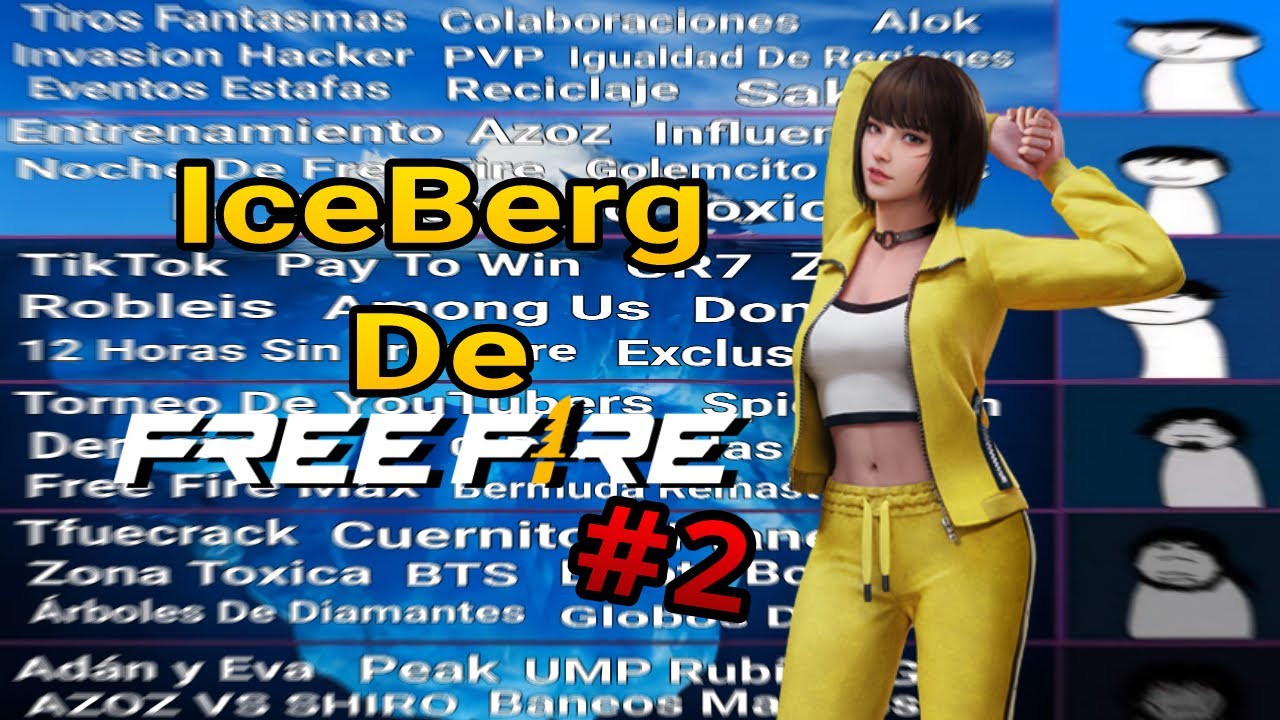 EL ICEBERG DE FREE FIRE - PARTE 2
