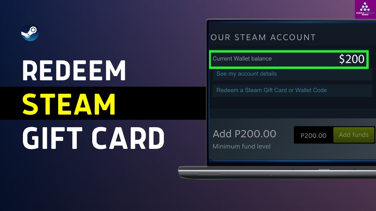 How To Redeem Steam Gift Cards - Full Guide