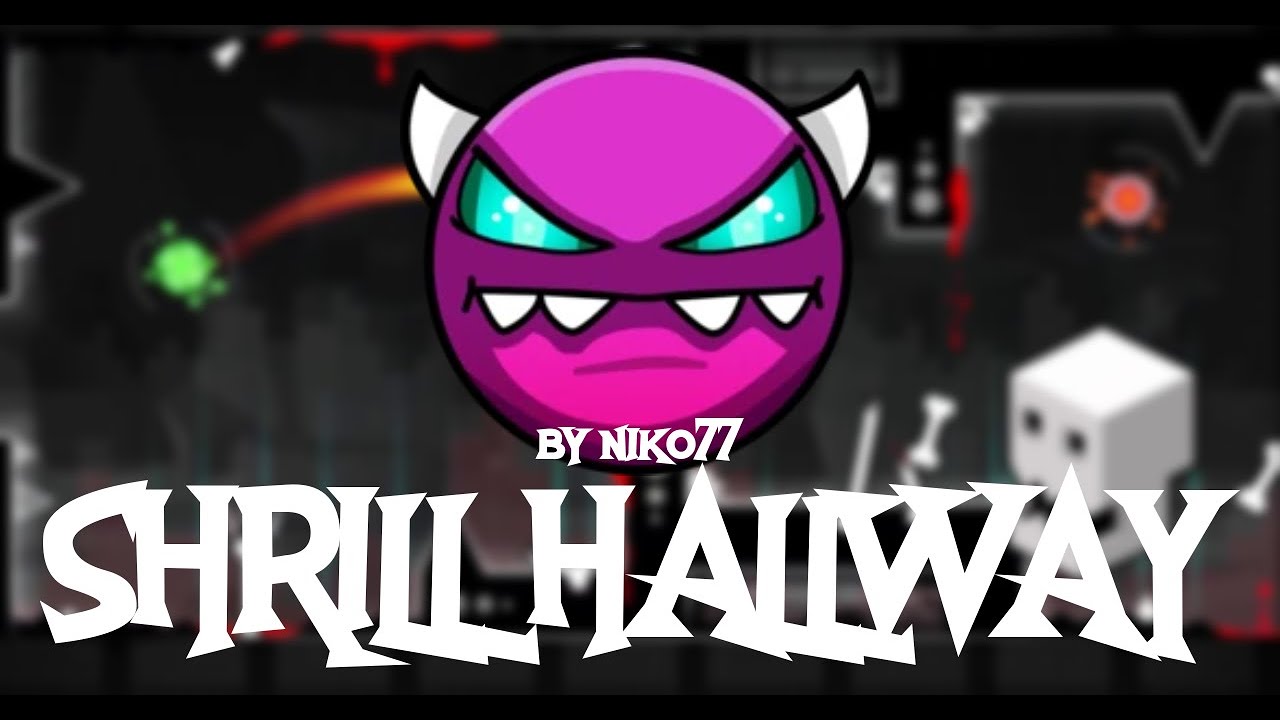Shrill Hallway | Geometry dash | 100% [ALL COINS]