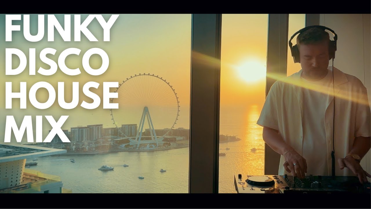 Funky Disco House Live in Dubai (Angelo Ferrari, D.P.V, Harvey Ross)