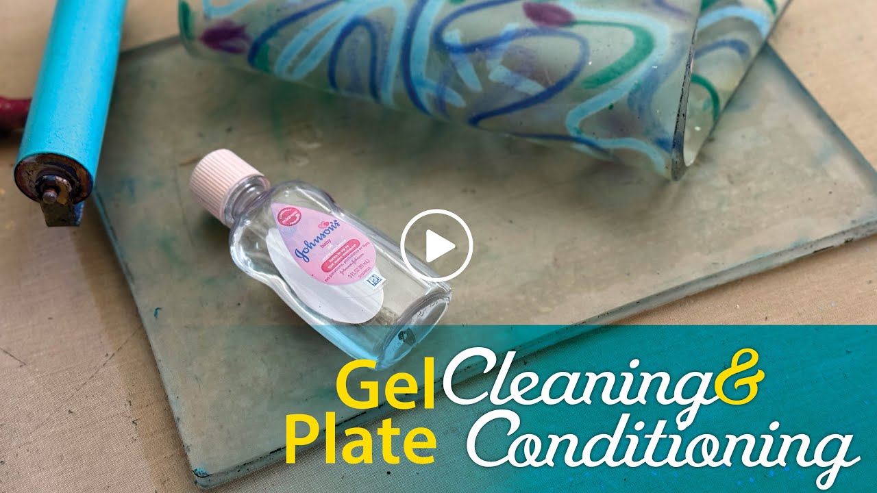 Cleaning and Conditioning Your Gel Plate in One Simple Step! –Tutorial Tidbits