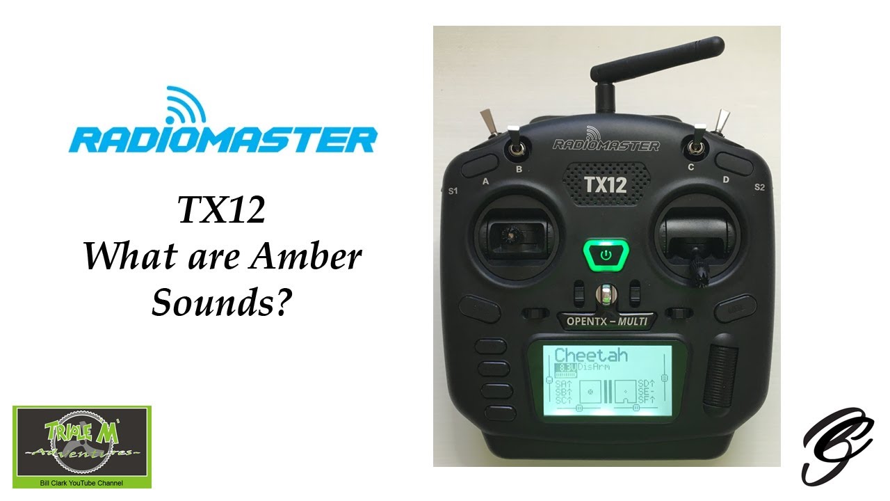 RadioMaster TX12 What are Amber Sounds