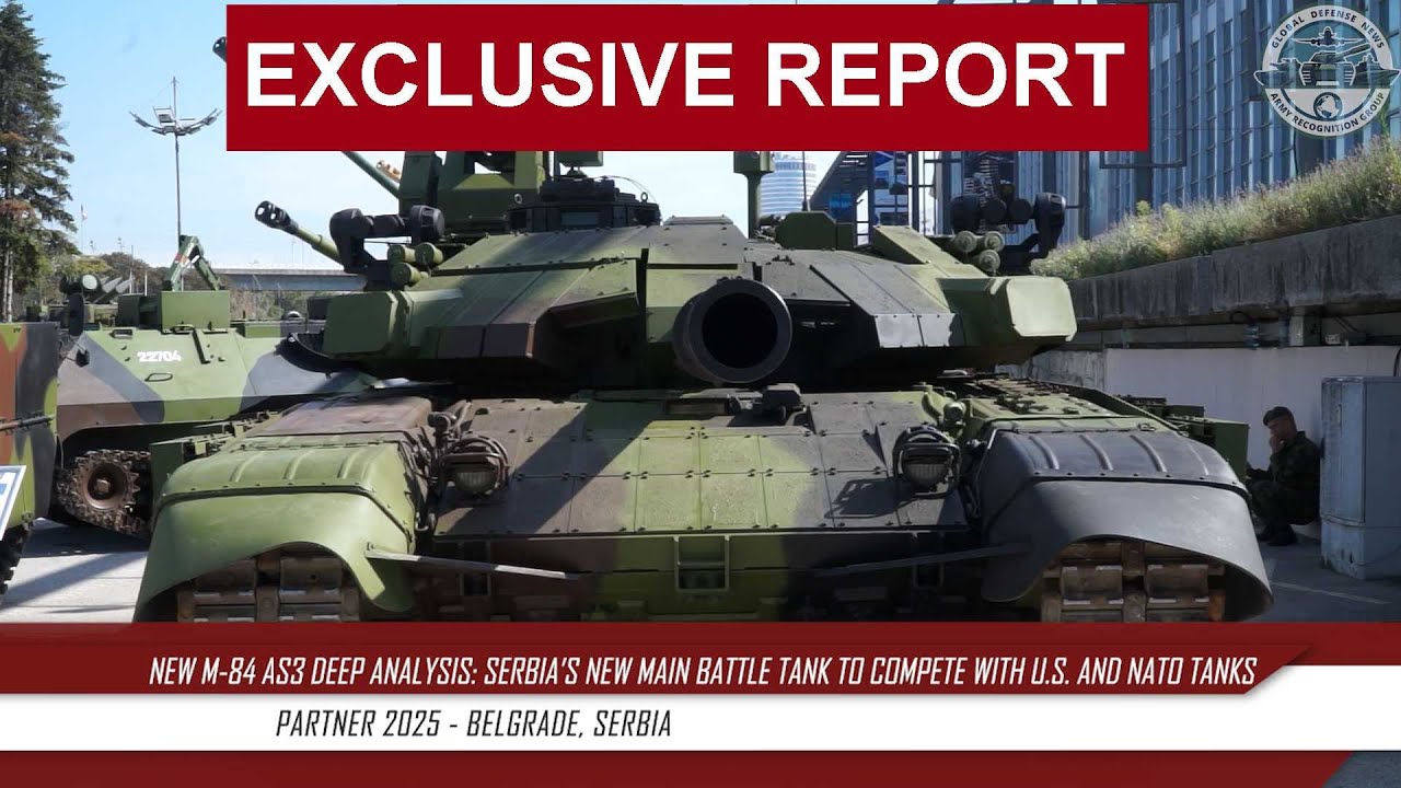 New M-84 AS3 Deep Analysis: Serbia&rsquo;s Main Battle Tank to Compete with U.S. M1A2 Abrams & NATO tanks