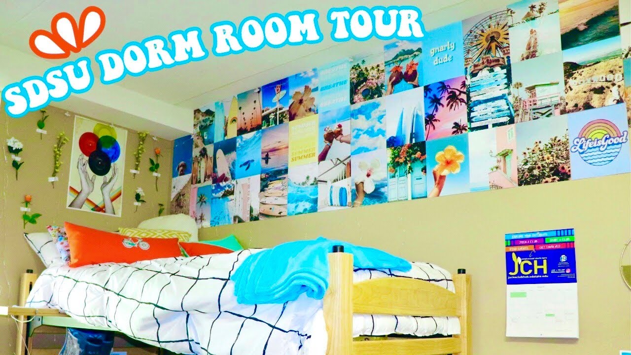 college dorm room tour || south dakota state university (hyde hall)