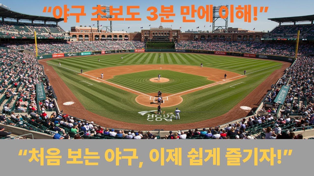 야구 완전 초보도 3분 만에 이해하는 야구의 모든 규칙!