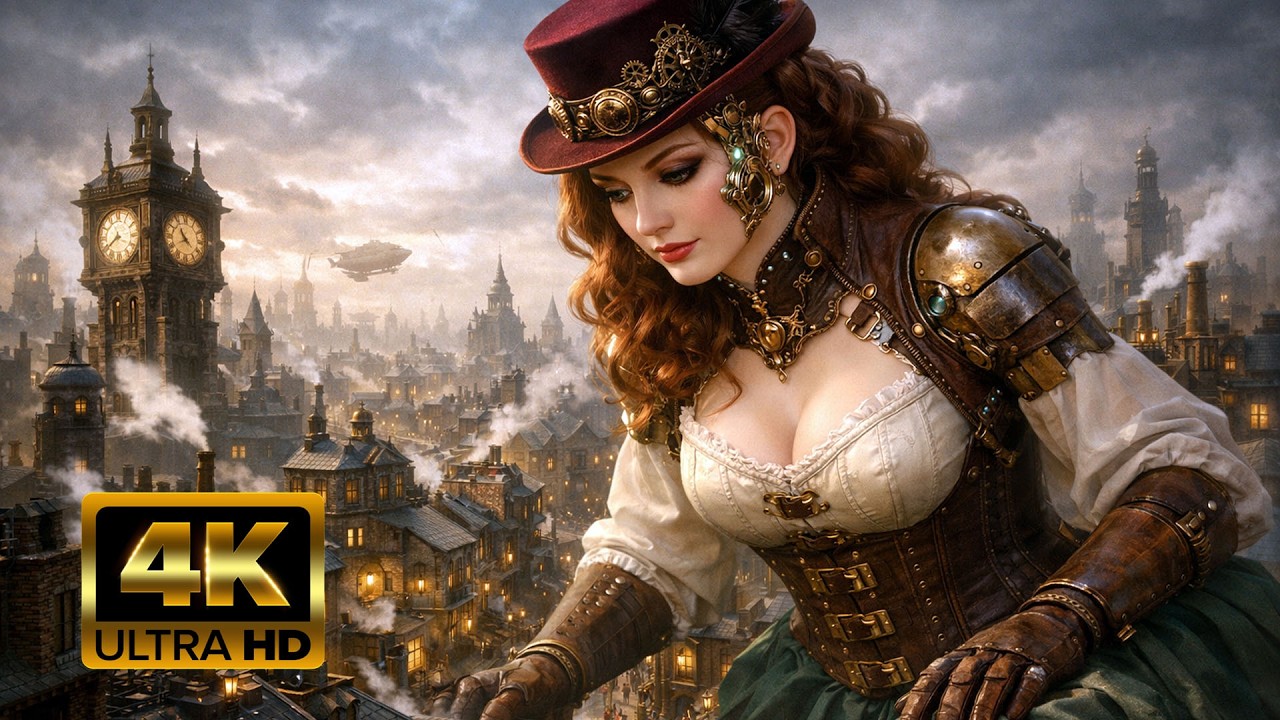 Ai Art Surreal Steampunk | Short Film Giantess