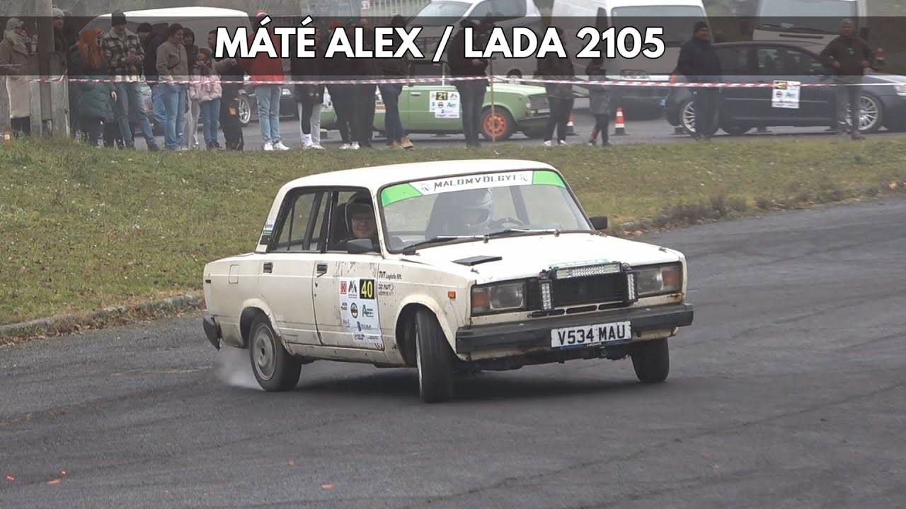Máté Alex / Lada 2105 / Év végi gurulás Orfű 2025. - TheLepoldMedia