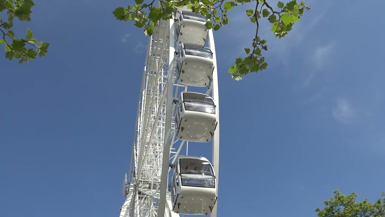 Riesenrad in Klagenfurt/Minimundus