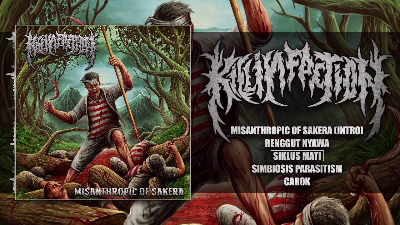 KILL INFECTION - MISANTHROPIC OF SAKERA (FULL EP STREAM 2017)