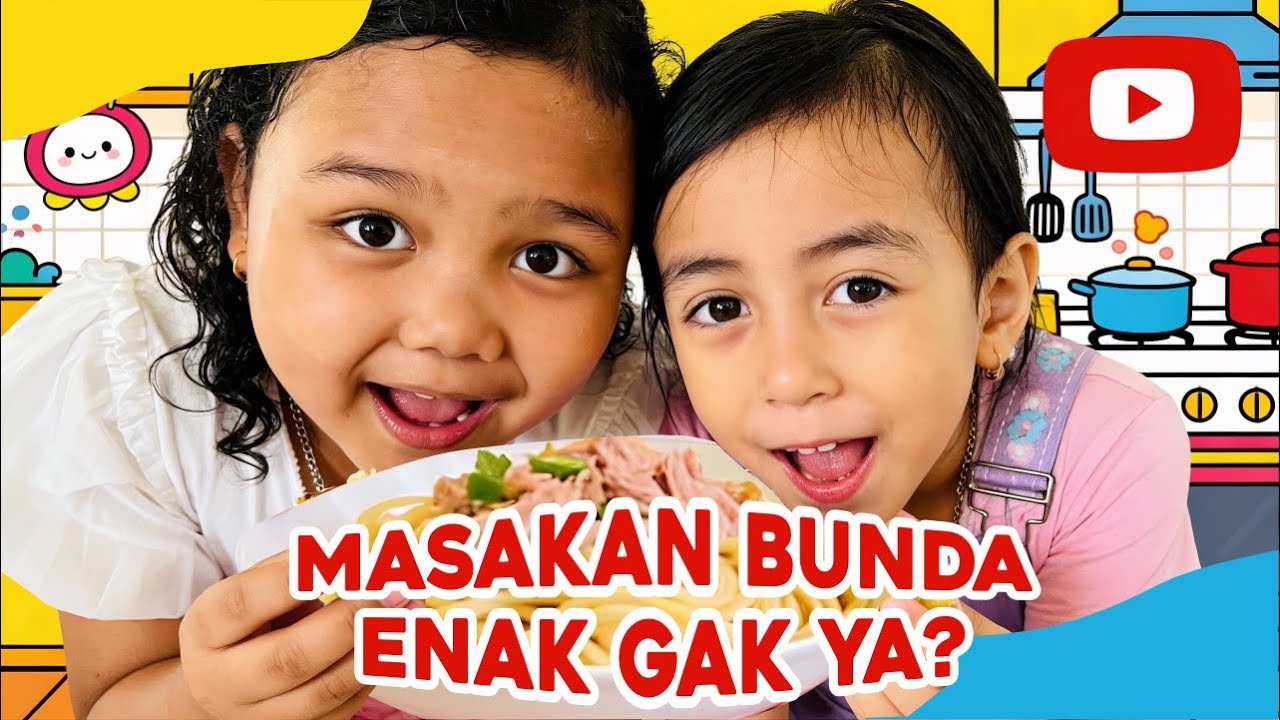 Bunda MASAKIN ikan TUNA 🍣🍝 ENAK ga yaaa | Morning vlog