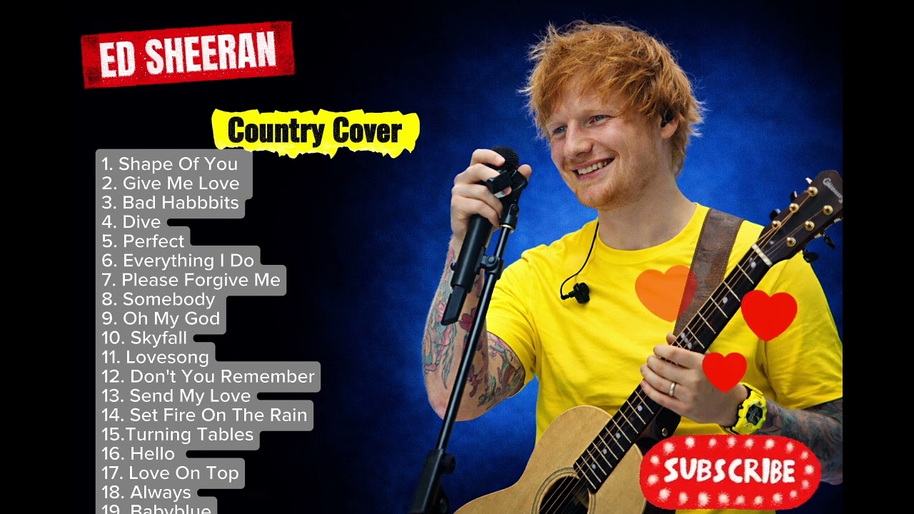 Best of Ed Sheeran - Country Cover
