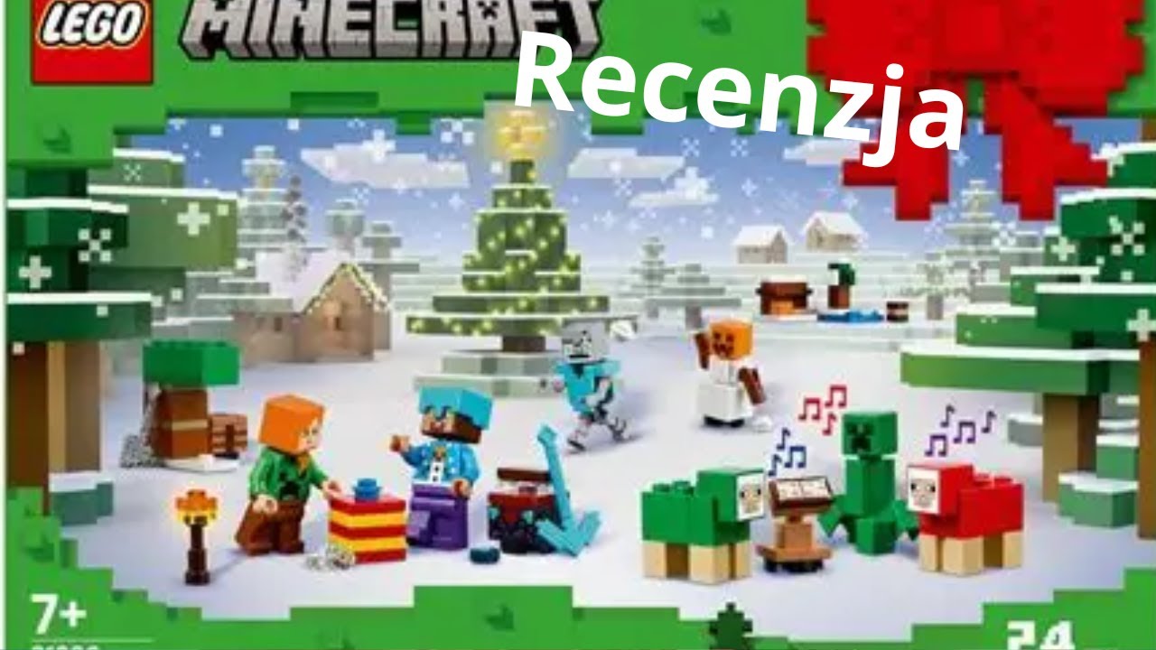 Lego Minecraft Kalendarz Adwentowy Na 2025 Rok 21280