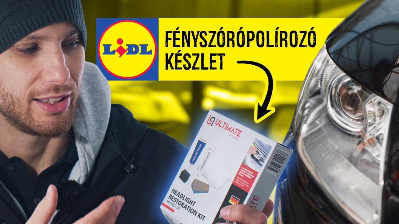 Meg&eacute;ri a 4000 Ft-os F&Eacute;NYSZ&Oacute;R&Oacute;POL&Iacute;R szett? // LIDL teszt