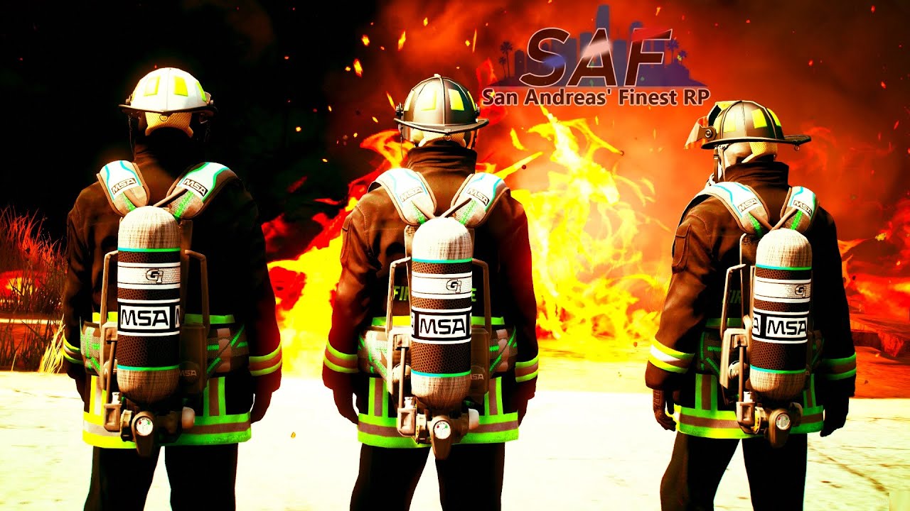 SA'F #429 - Structure Fire & Gifted Fried Chicken! | GTA V RP