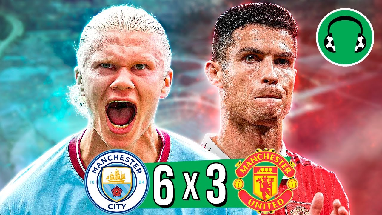 ♫ HISTÓRICO! HAALAND FAZ HAT-TRICK E CITY HUMILHA O UNITED | Paródia Safe and Sound - Capital Cities
