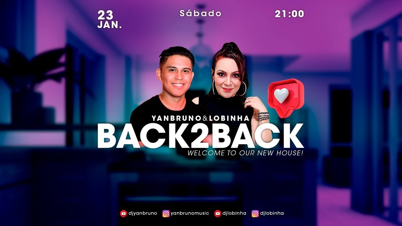 BACK 2 BACK YAN BRUNO & LOBINHA 😍🎧🥁🎼