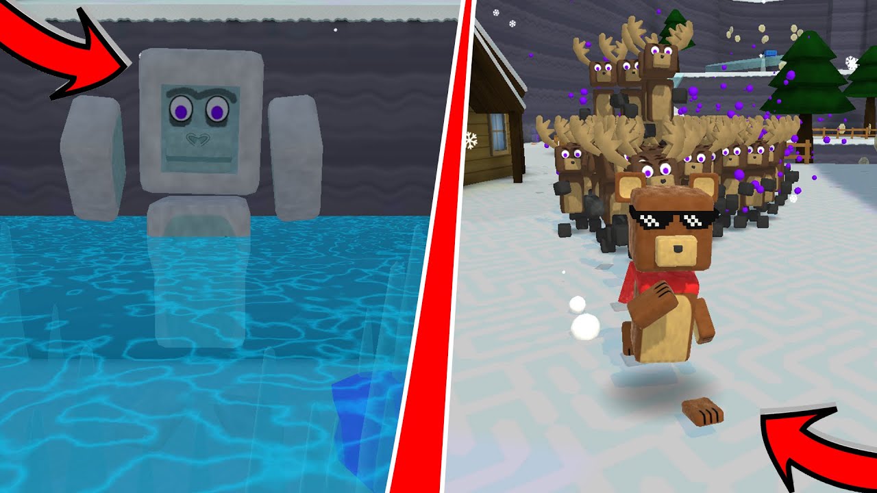 SARANG YETI BANJIR DI SUPER BEAR ADVENTURE!!!