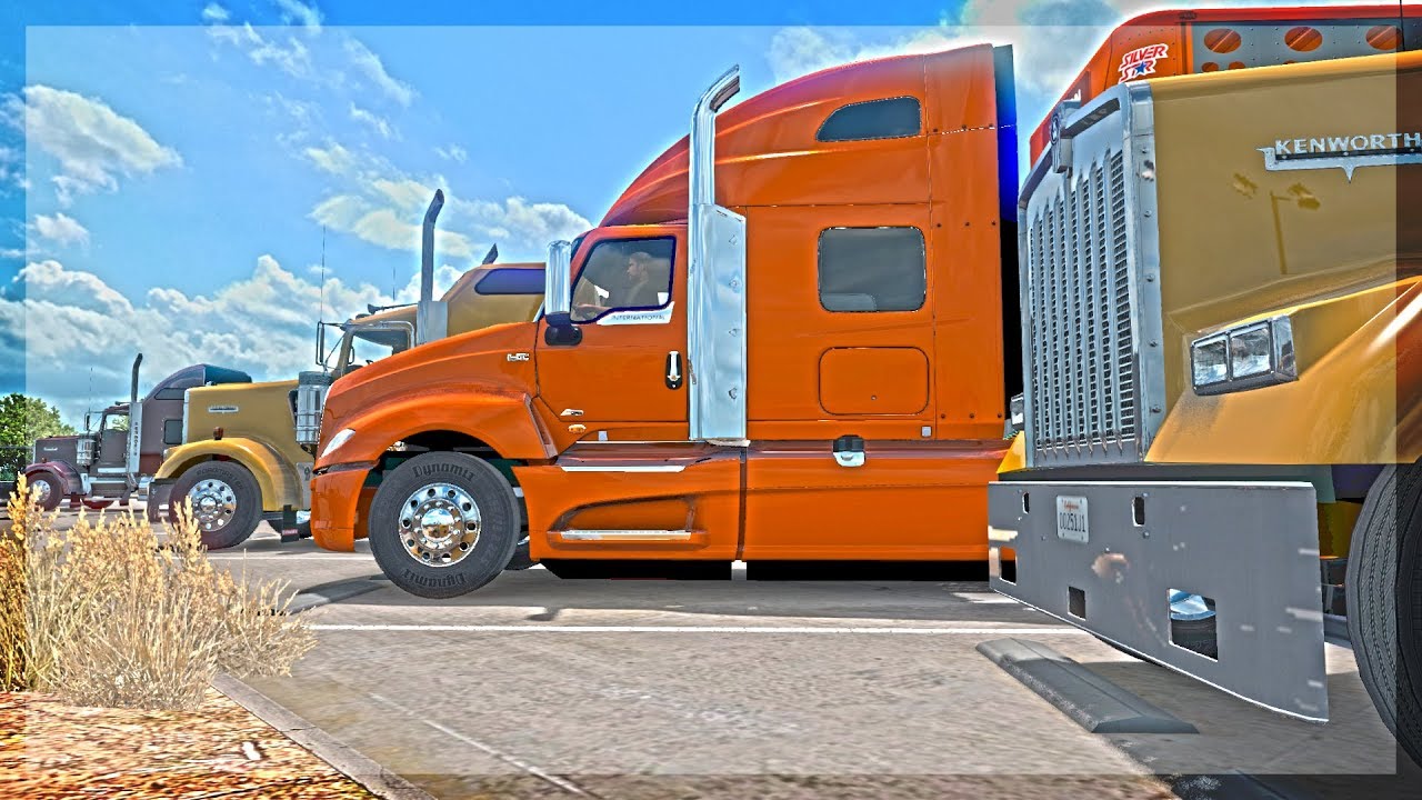 ATS (1.35) Mods Trucks: International LT625 (2019) Gameplay