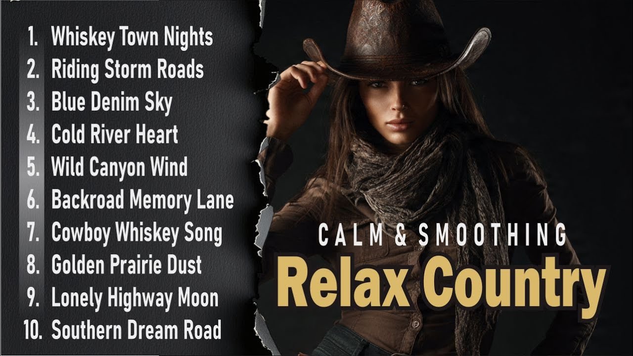 Relaxing Country Music Playlist / Relaxing / Working / Pop / Country Ballads / Studying / Coffee 🤠🎶