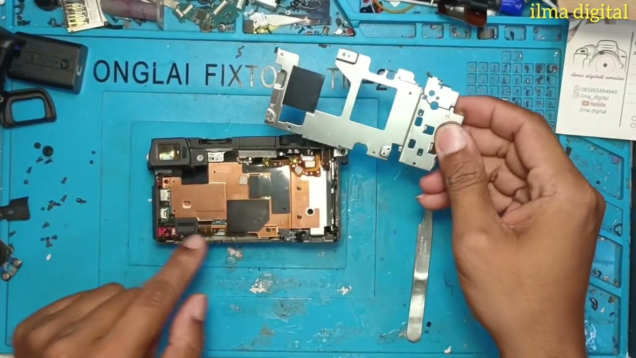 Perbaikan Hotsoe Kendor Sony A6300 cukup Mudah!!!! 😊😊😊 (Hati hati sedikit saja salah bisa  mati)
