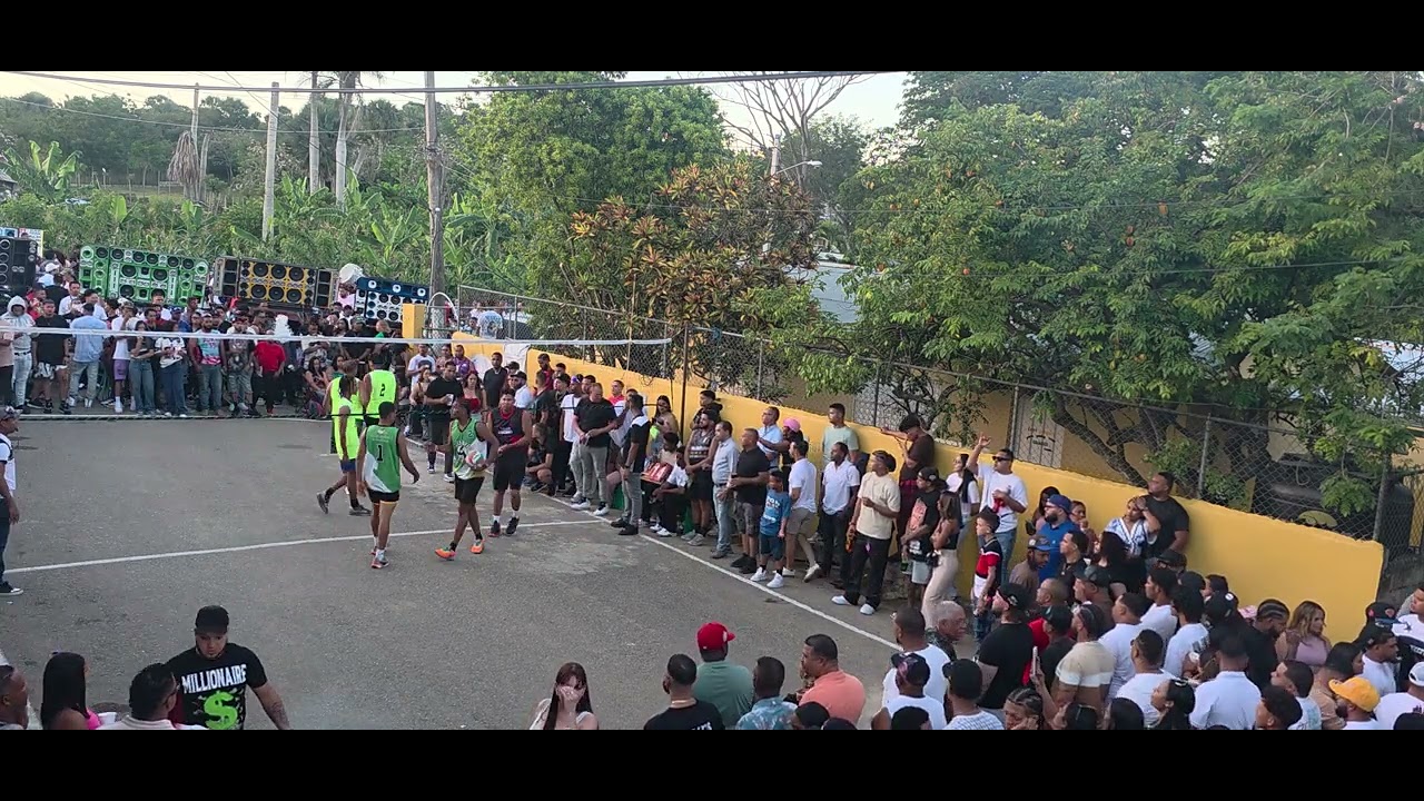 Cuarto de final de voleibol callejero puñal monte adentro 2025