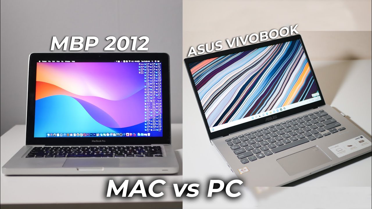 MAC VS PC : Sama-sama 6 jutaan mending mana? feat. Macbook pro 2012, VIVOBOOK Athlon Gold